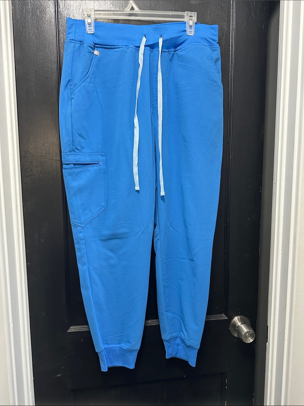 Figs Women's Electric Blue Drawstring Joggers